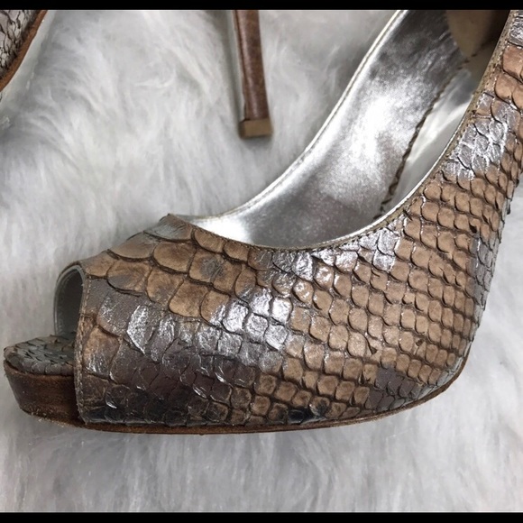 Marciano Peep-Toe Pumps - Picture 4 of 4